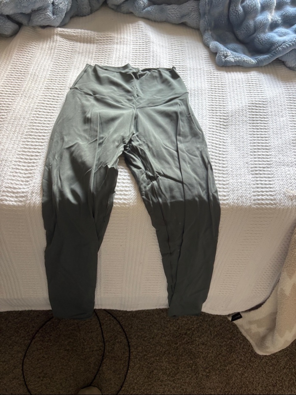 Olive green Aerie leggings